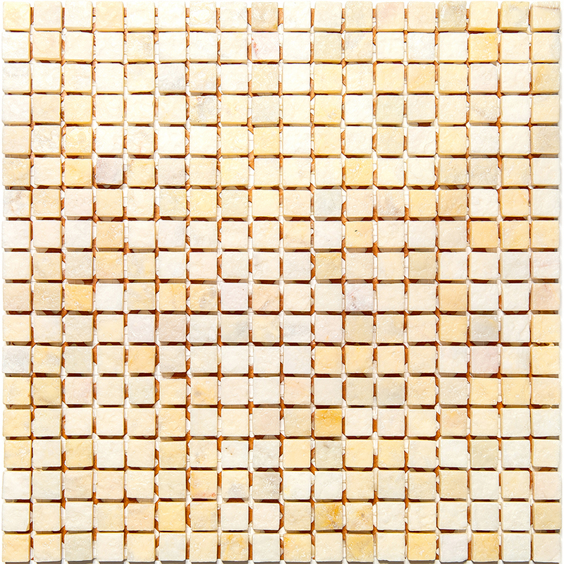 Изображение товара Мозаика Natural Antico IY-15L из натурального мрамора 30.5x30.5 см для интерьера