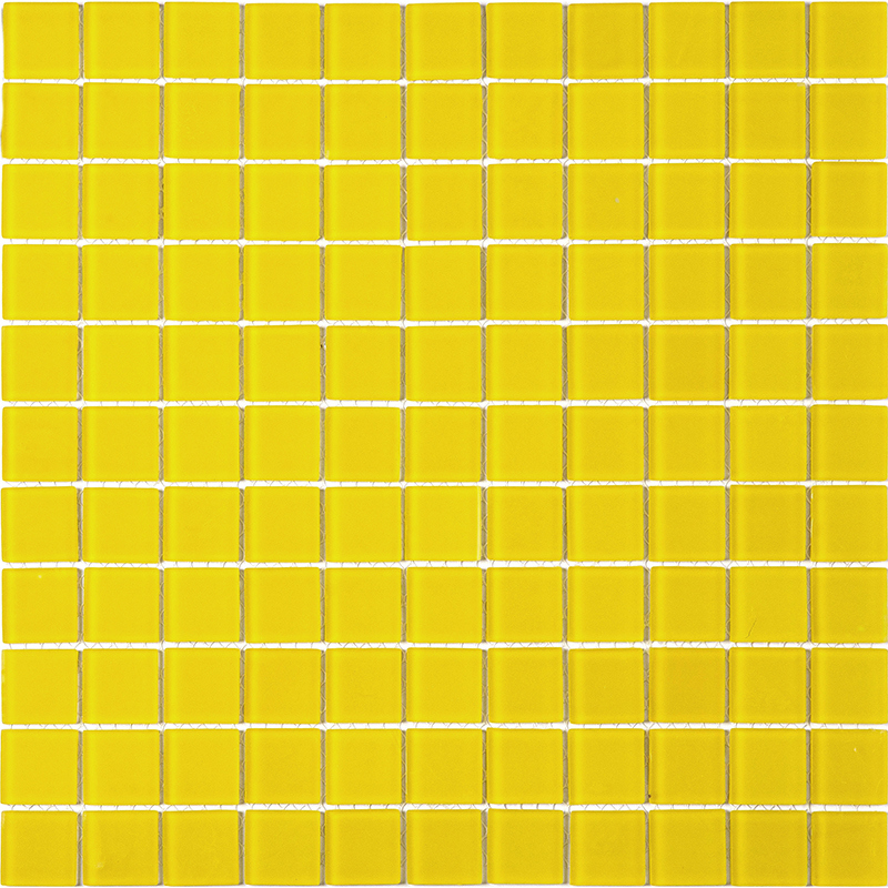 Изображение товара Мозаика стеклянная Natural Color palette A-051M 30x30 см желтая золотая квариловая