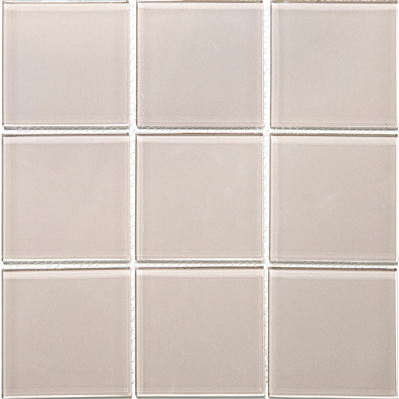 Изображение товара Стеклянная мозаика Natural Color palette A-085-100 30x30 см бежевый глянцевый эффект