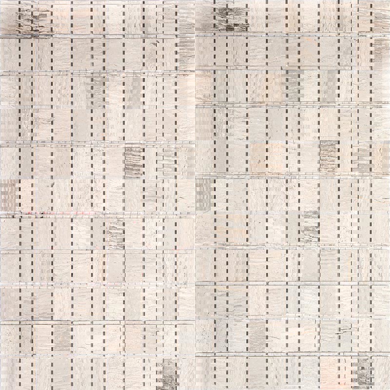 Изображение товара Мозаика из натурального мрамора Natural i-Tile 4M032-26P 30x30 см Бежевый глянцевый
