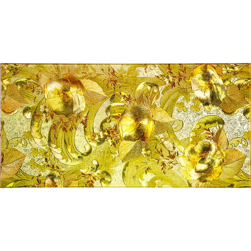 Изображение товара Мозаика стеклянная Natural Solar F-809 30x60 см в ярких цветах и эффектами