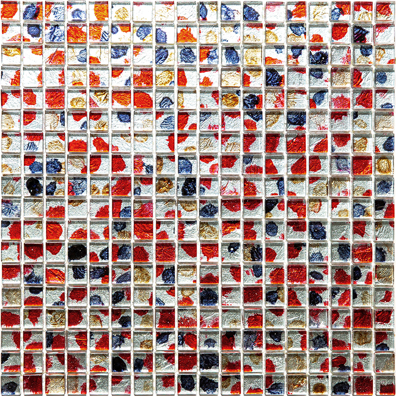 Изображение товара Мозаика стеклянная Natural Strange MOK-151 29.8x29.8 см разноцветная глянцевая