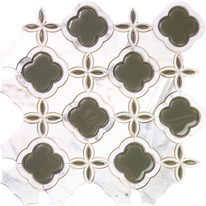 Изображение товара Мозаика SKALINI Fiore FIO-3 37x37 см для кухни и ванной