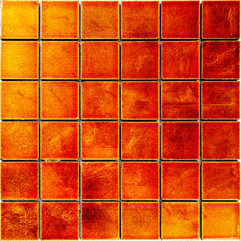 Изображение товара Мозаика Skalini Mercury MRC- Orange -3 мрамор 30x30 см премиальное покрытие для кухни ванной и гост