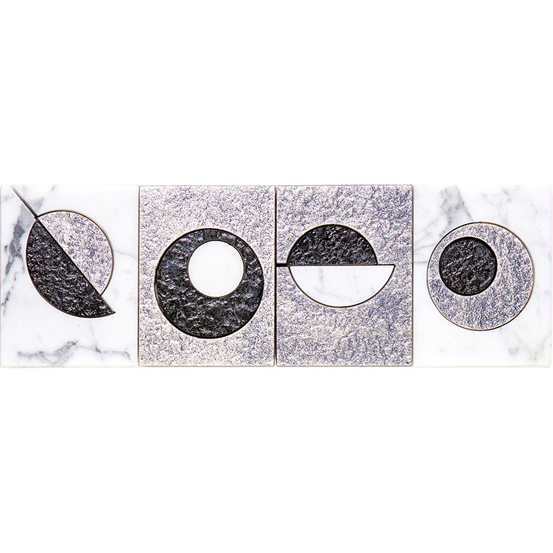 Изображение товара Мозаика Skalini Бордюры MC-6 мрамор 30.5x10 см для интерьера