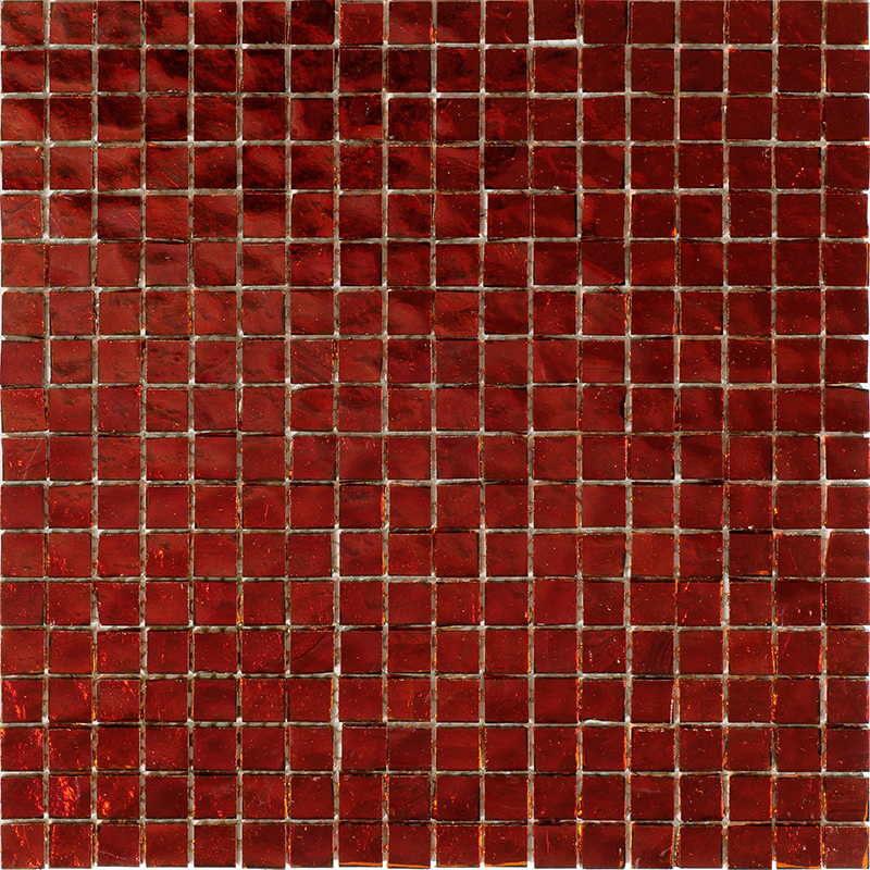 Изображение товара Мозаика Alma Цвета 15 мм Beauty BR14 стекло 29.5x29.5 см для ванной и кухни