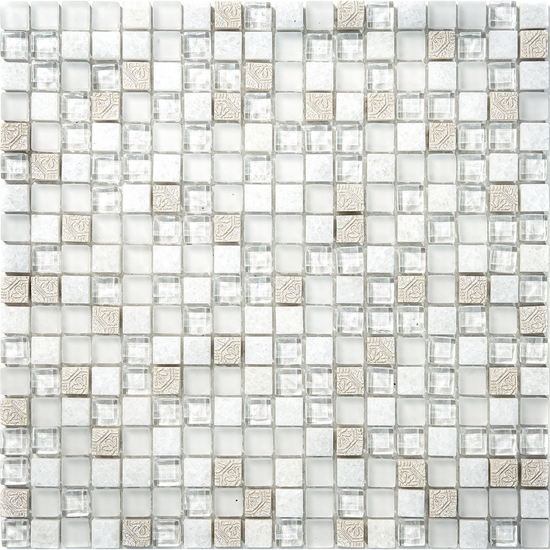 Изображение товара Мозаика Natural Inka BDA-1591 квадратная 29.8x29.8 см для кухни ванной комнаты