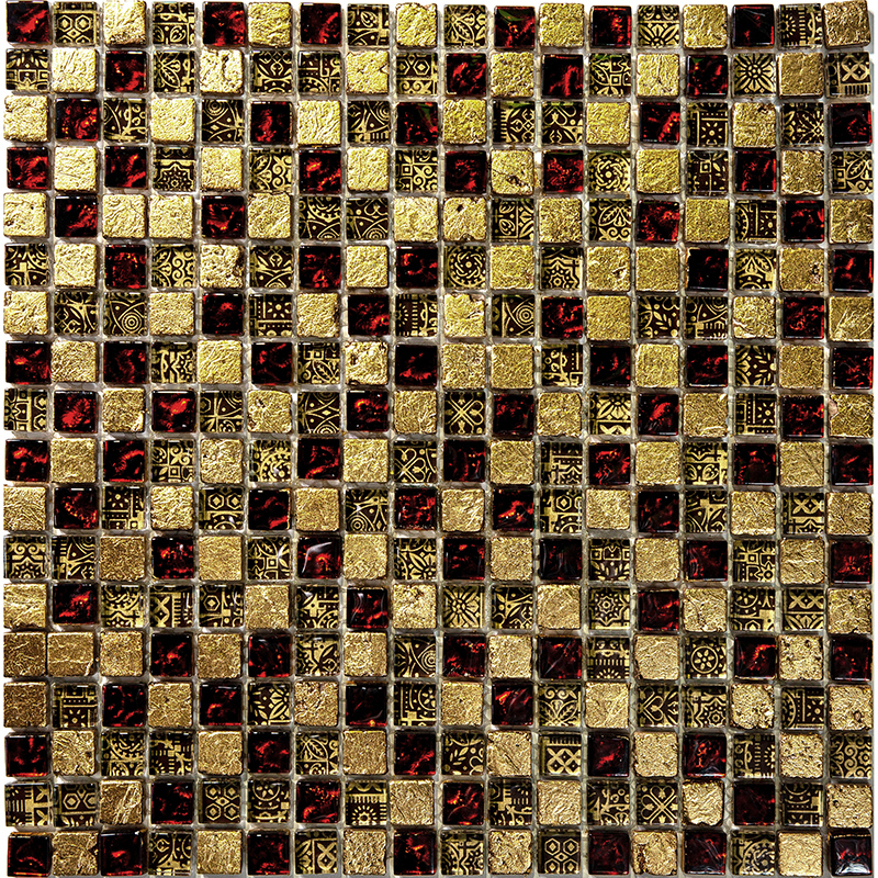 Изображение товара Мозаика Natural Inka BDA-1594 29.8x29.8 см комбинированная глянцевая