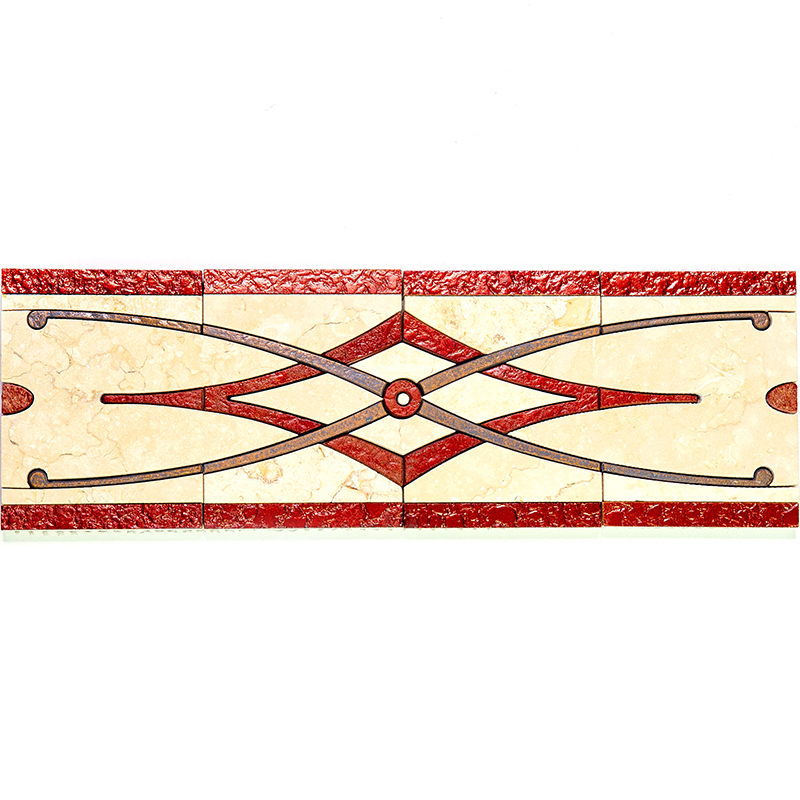 Изображение товара Мозаика Skalini Бордюры CL-3 мрамор 30.5x10 см