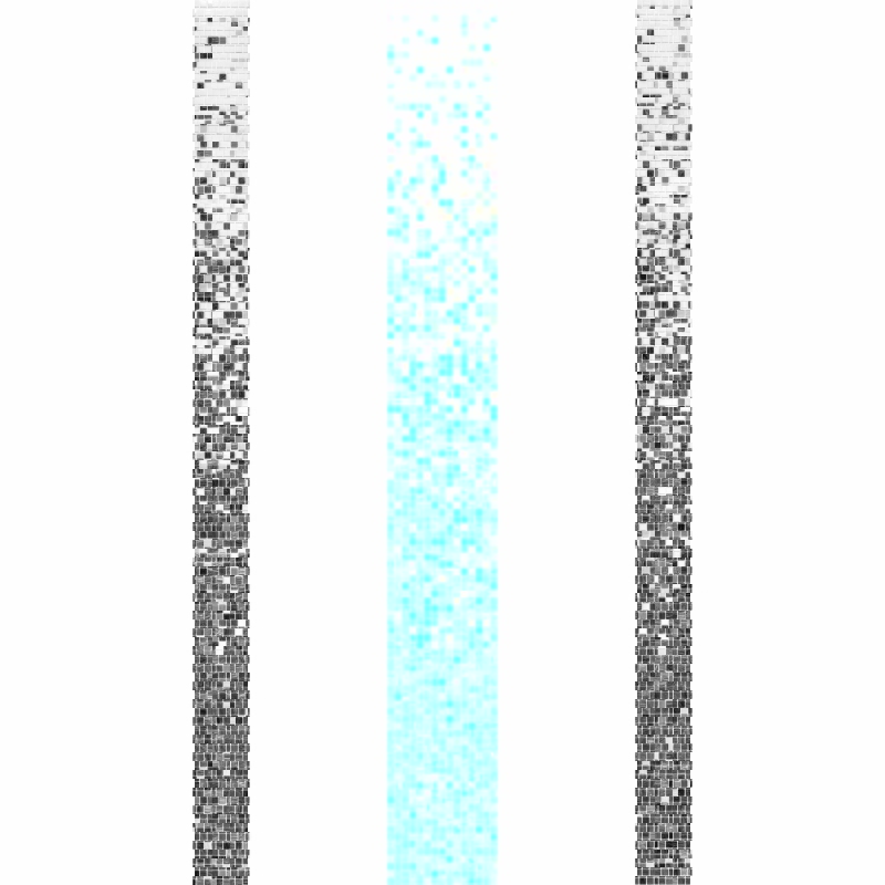 Изображение товара Мозаика Alma Растяжки цветов 20 см Salvia m стекло 261.7x32.7 см
