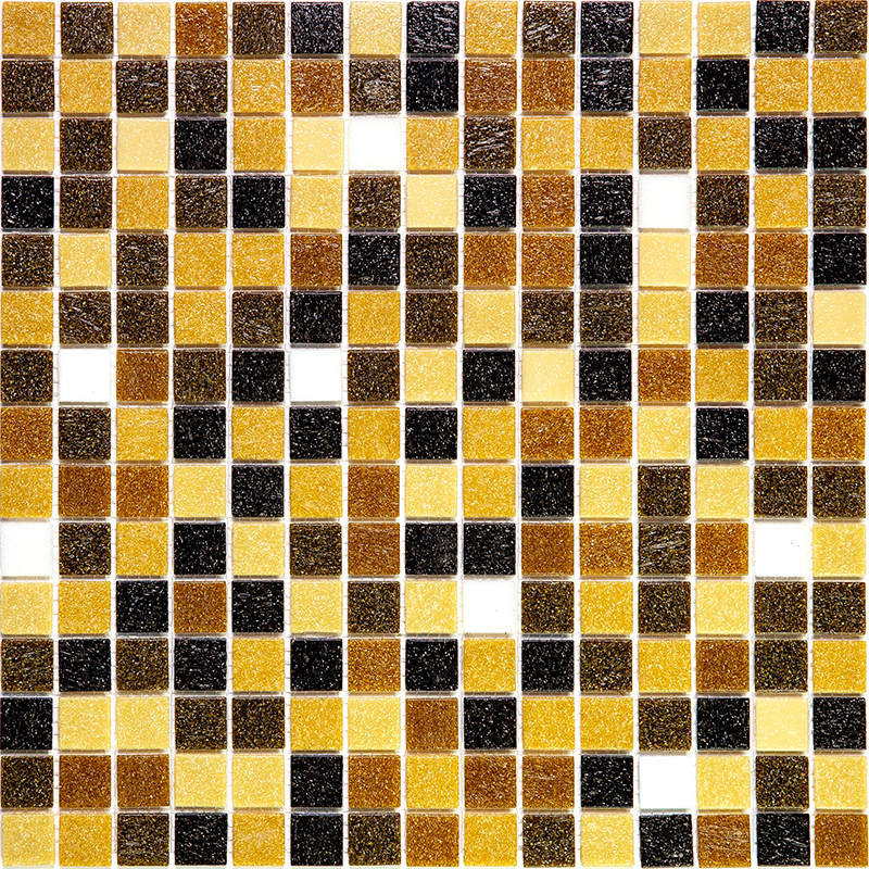 Изображение товара Мозаика Alma Растяжки цветов 20 мм стекло для бассейнов и помещений влажностью