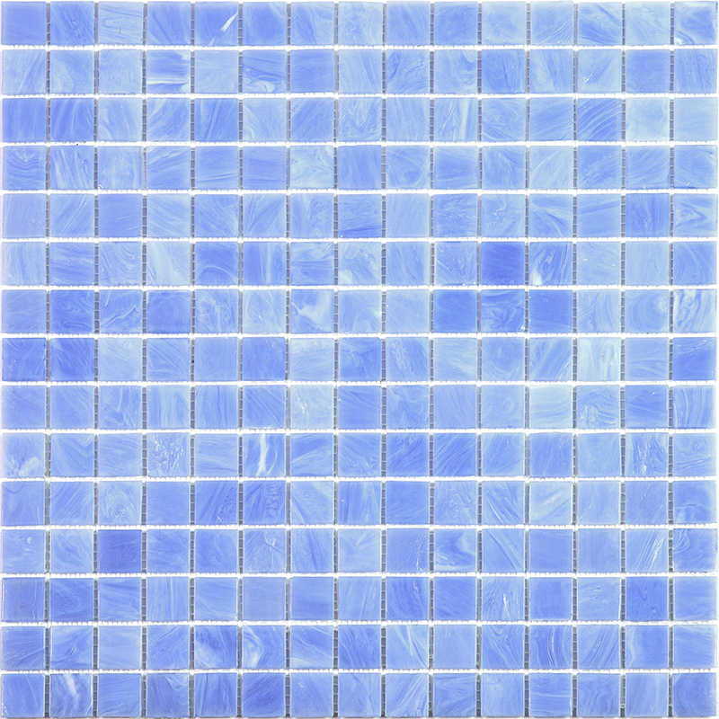 Изображение товара Стеклянная мозаика Alma Чистые цвета 20 мм Stella STB22 32.7x32.7 см для бассейнов и ванной