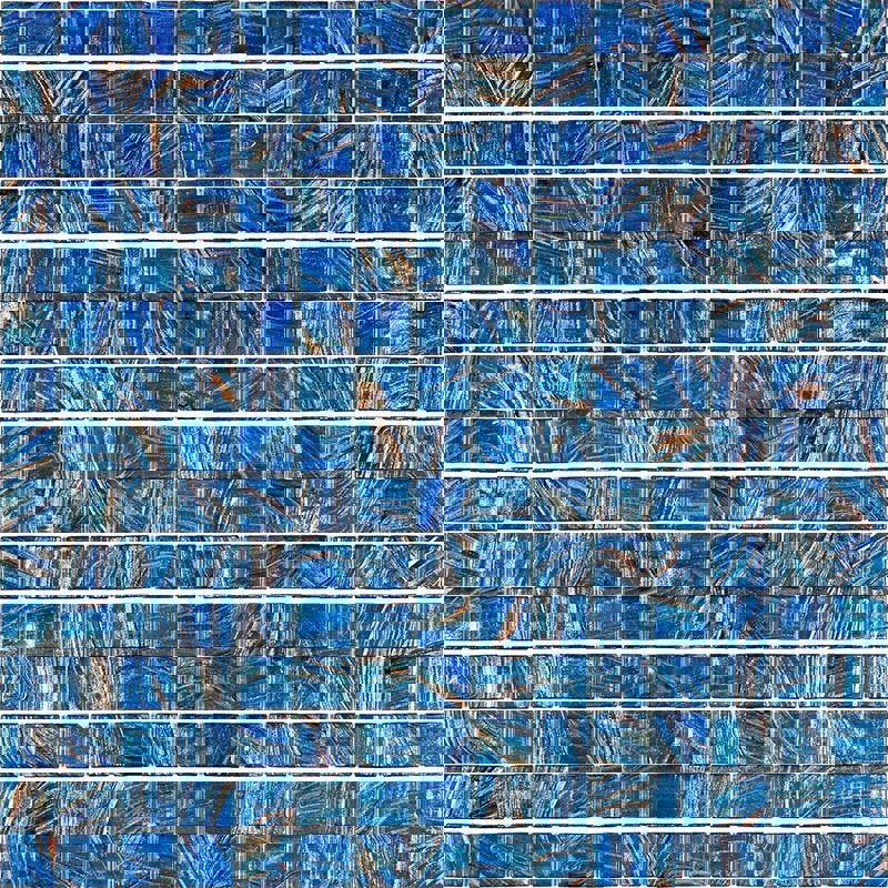 Изображение товара Стеклянная мозаика Alma Stella 20 мм для бассейнов и интерьера