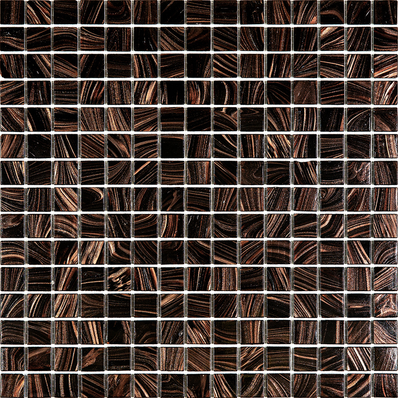 Изображение товара Стеклянная мозаика Alma Stella 20 мм для ванной кухни и бассейна 32.7x32.7 см