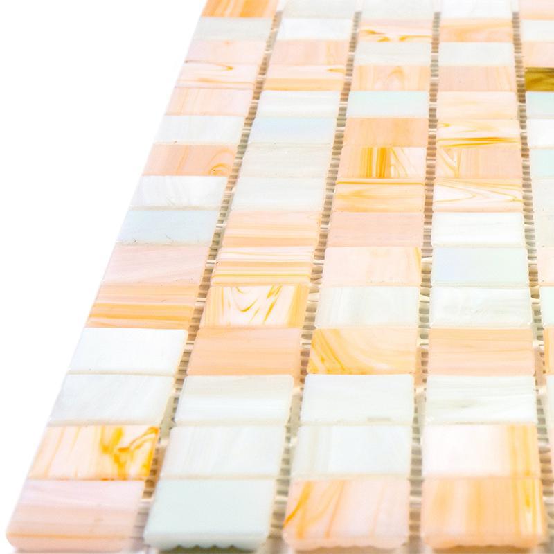 Изображение товара Мозаика Alma Смеси 20 мм STN700-Gold стекло квадратная 32.7x32.7 см