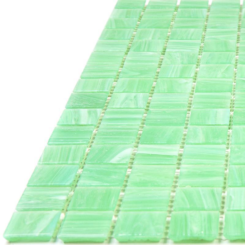 Изображение товара Мозаика Alma Stella STM23 стекло 32.7x32.7 см 20 мм голубая для ванной и кухни