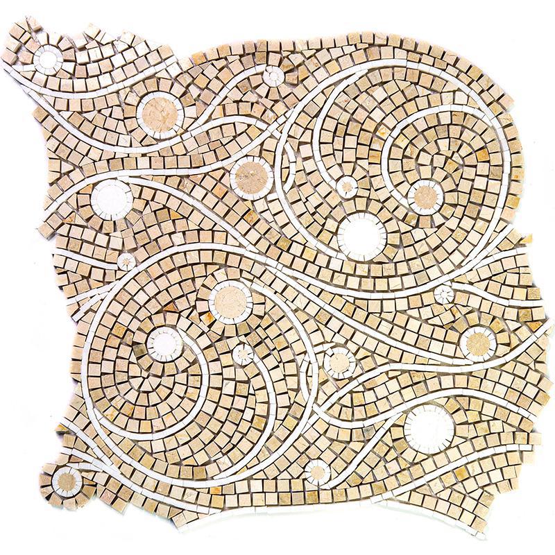 Изображение товара Мозаика Natural Натуральный камень Solar-System 40.8x41.1 см для интерьера