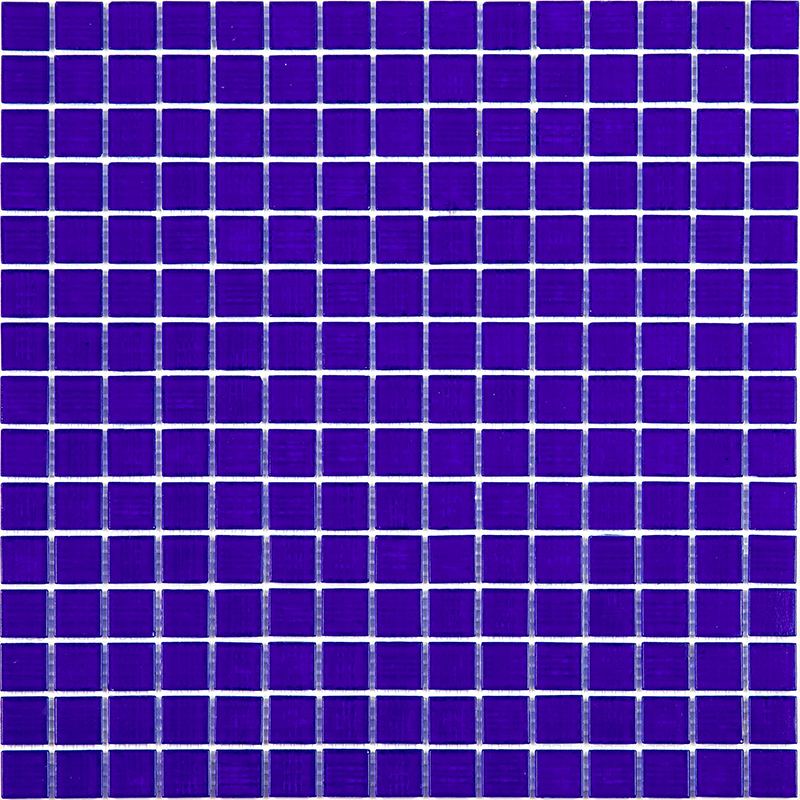 Изображение товара Мозаика Alma прозрачные синие 20 мм для бассейна и декора