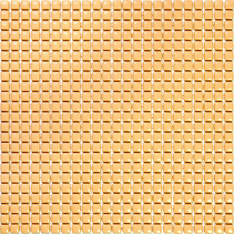 Изображение товара Мозаика Natural Flex W-30 из стекла желтая золотая 31.5x31.5 см для интерьера и бассейна