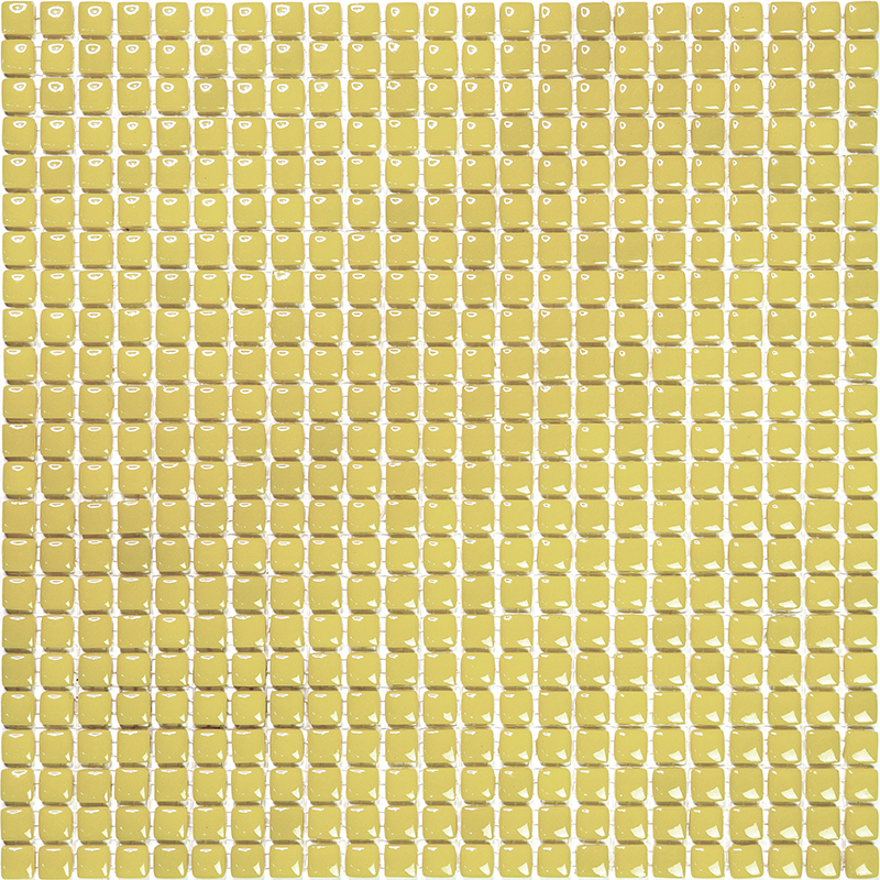 Изображение товара Мозаика Natural Flex W-37 31.50x31.50 см стекло желтый золотой