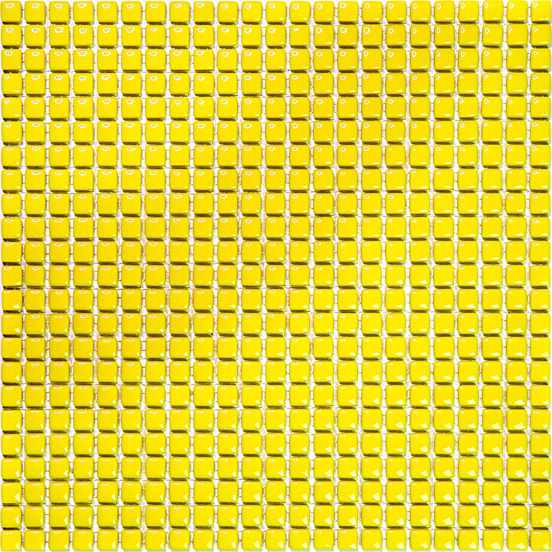 Изображение товара Мозайка Natural Flex W-43 стекло жёлтый золотой 31.50x31.50 см