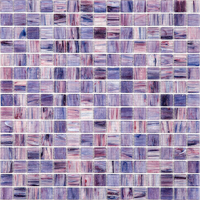 Изображение товара Мозайка Alma Чистые цвета STN702 20 мм Stella 32.70x32.70см стекло цвет фиолетовый STN702
