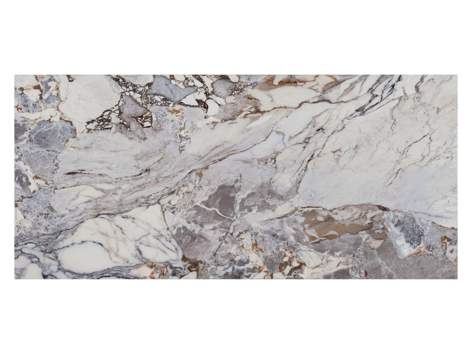 Изображение товара Керамогранит LAPARET AESTHETICA AE UNI6 12 LP 60x120 см окрашенный в массе под серый мрамор с хроматическим рисунком, лаппатированный.