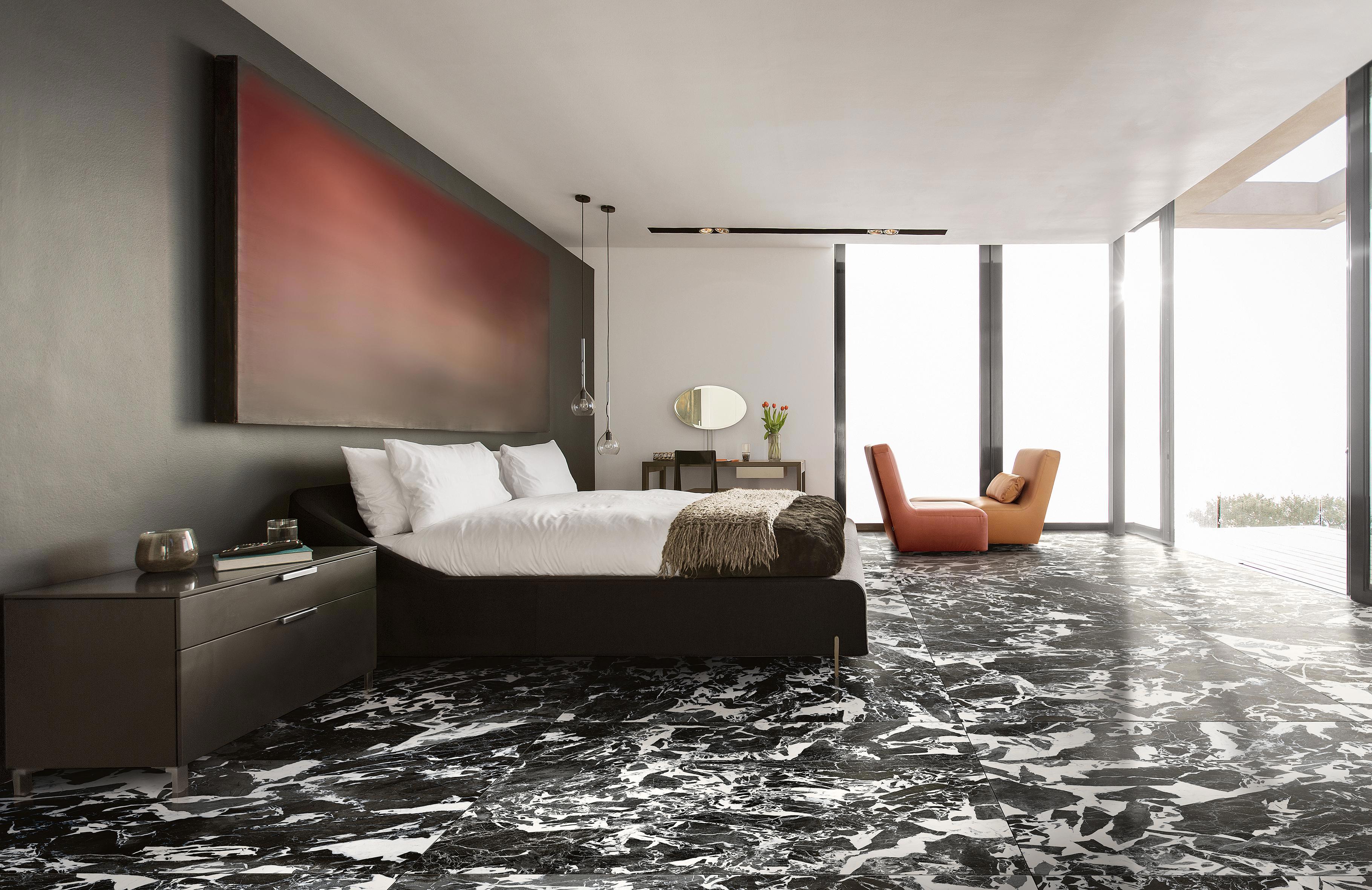 Изображение товара Керамогранит IMOLA the room 60x120 см черный эффект мрамора для интерьера