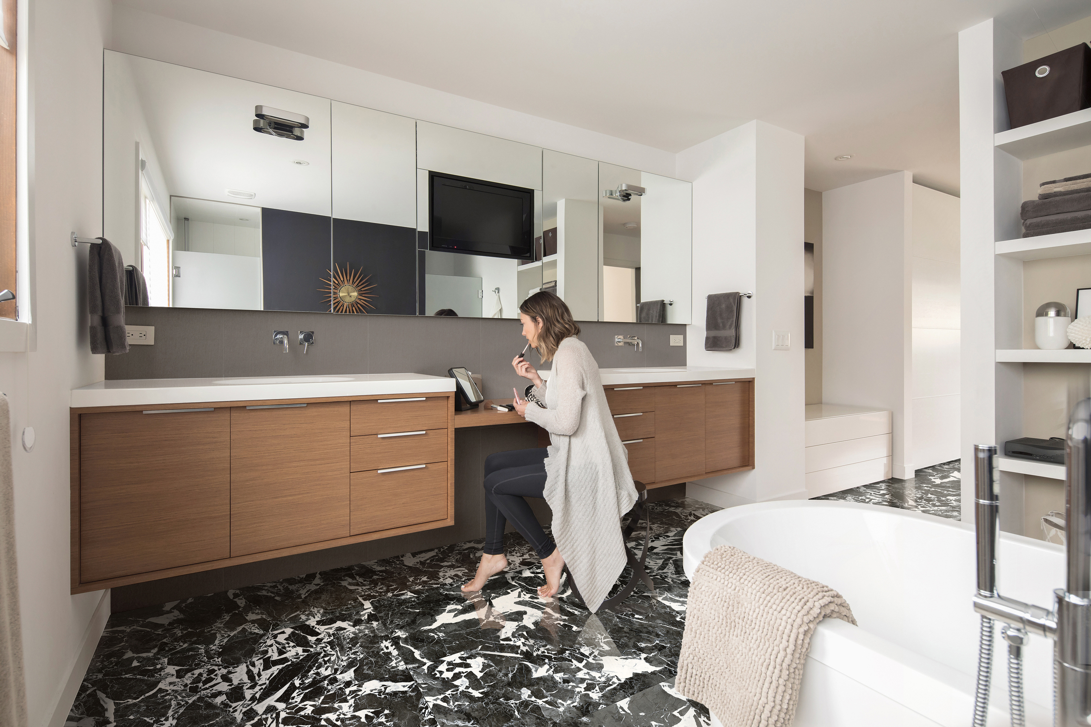 Изображение товара Керамогранит IMOLA The Room 60x120см цвет Черный Gra AN6 12 LP цена за упаковку