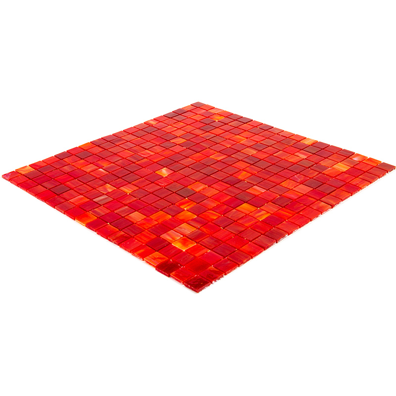 Изображение товара Стеклянная мозаика Alma SM04 красная 29.8x29.8 см