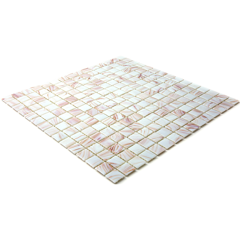 Изображение товара Мозаика Alma ST-WH108 32.7x32.7 бежевый стеклянная для ванной и кухни