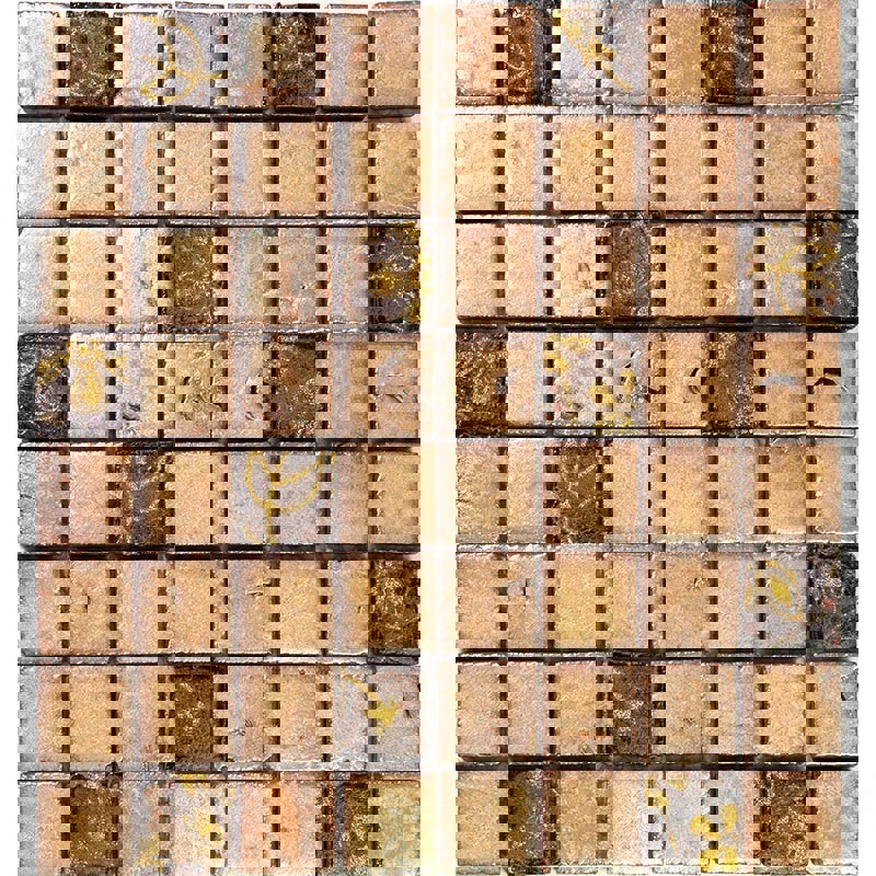 Изображение товара Керамическая разноцветная мозаика Gaudi Vint-8(3) 28x28 для интерьера и бассейнов