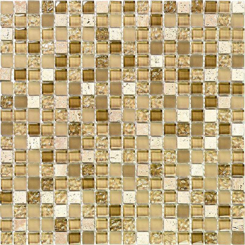Изображение товара Мозаика Natural PST-008 29.8x29.8 бежевый глянцевый квадрат