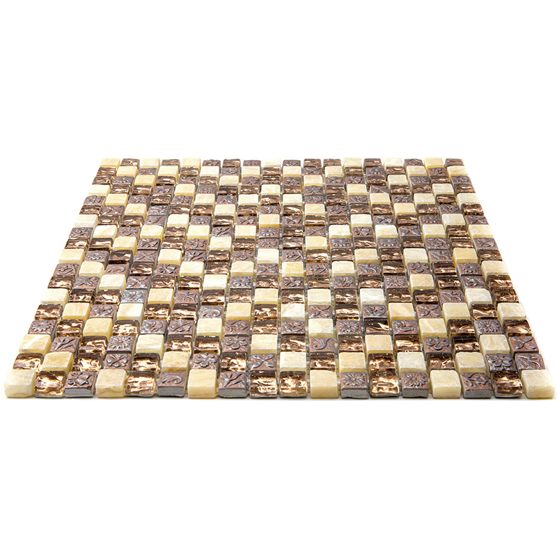 Изображение товара Мозаика Natural PST-106 29.8x29.8 бежевый глянцевый квадрат