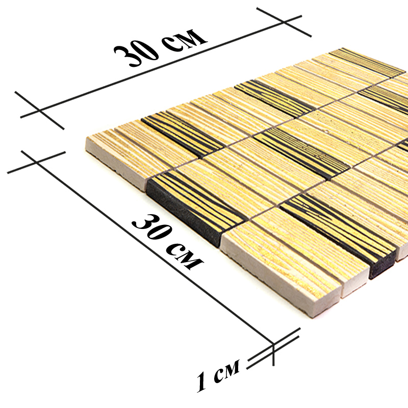 Изображение товара Мозаика Skalini VGS-3 30x30 бежевого цвета для интерьера и бассейна