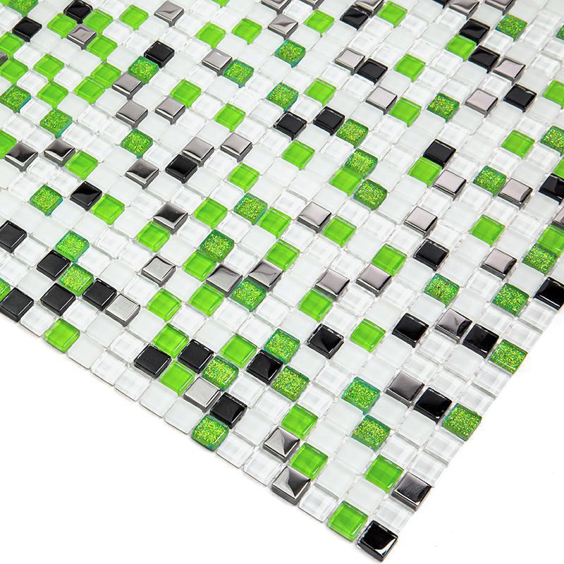 Изображение товара Стеклянная мозаика Vidromar VHL-03-Sidney 30x30 зеленая