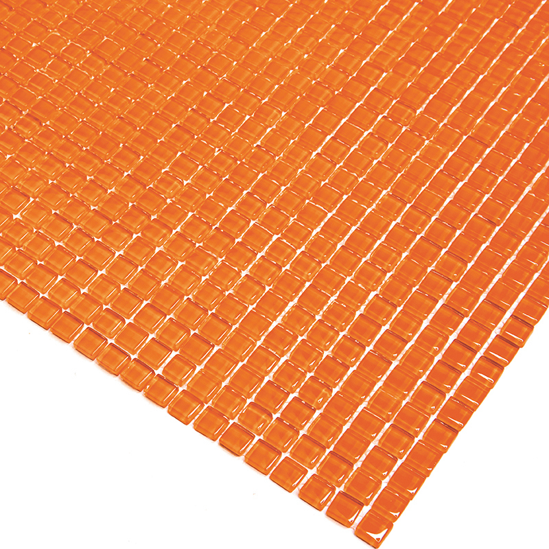 Изображение товара Мозаика Vidromar VPC-062-Orange 30x30 стеклянная для интерьера и бассейнов