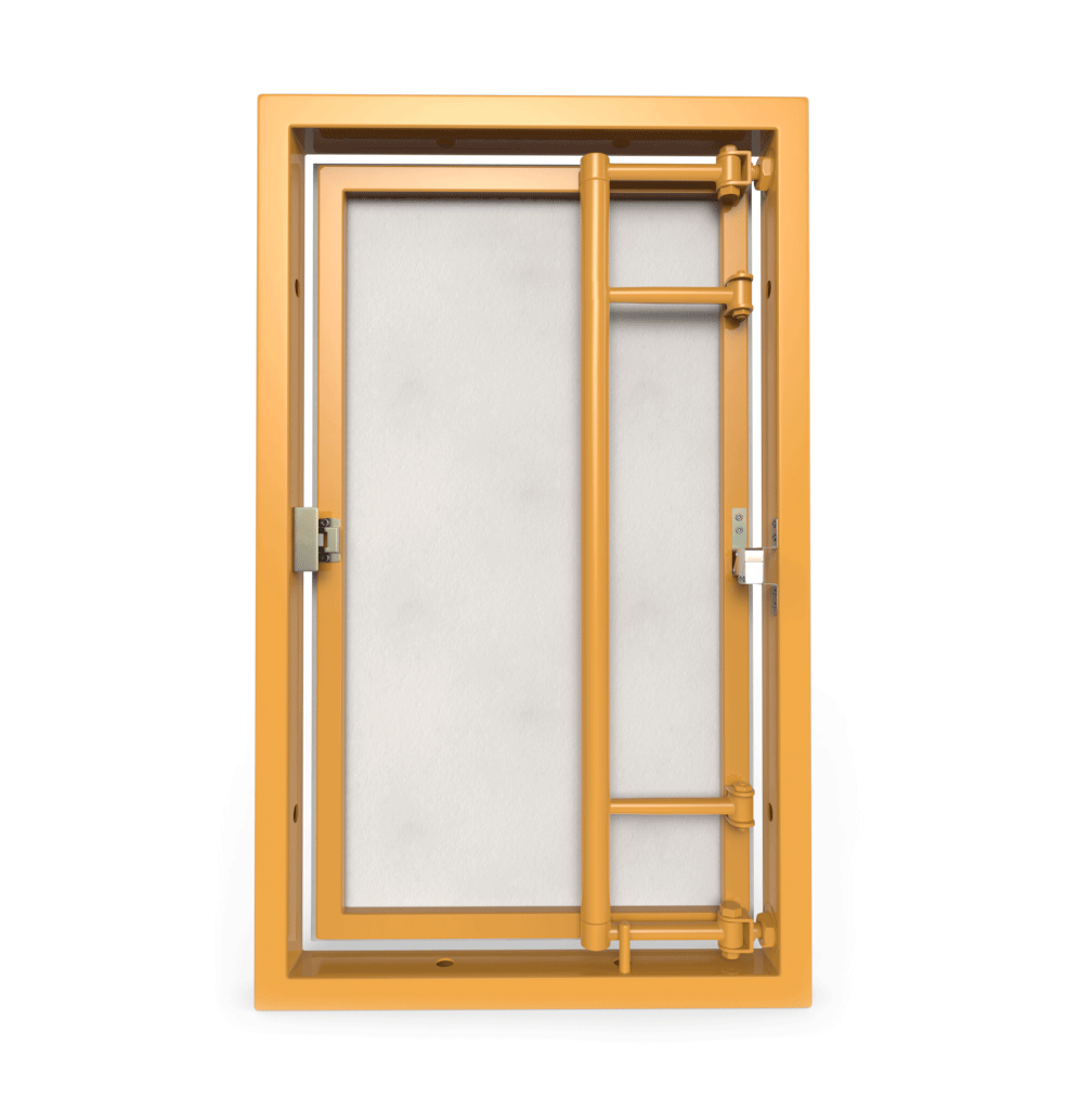 Изображение товара Люк ревизионный скрытый из стали Delight РЗ 60x90 см для керамической плитки