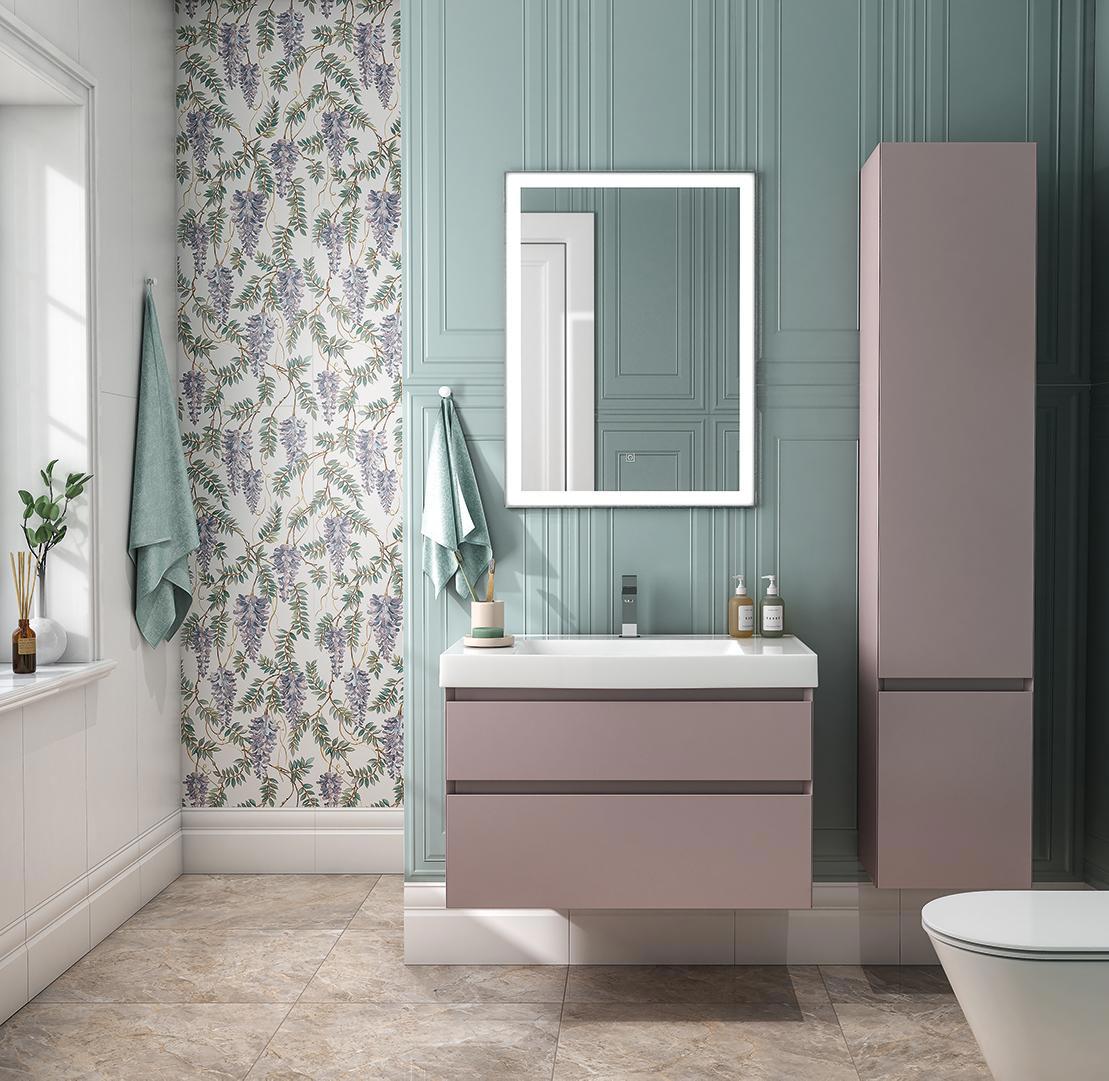 Изображение товара Керамическая плитка Kerama Marazzi Монфорте ментоловый панель обрезной 40x120см