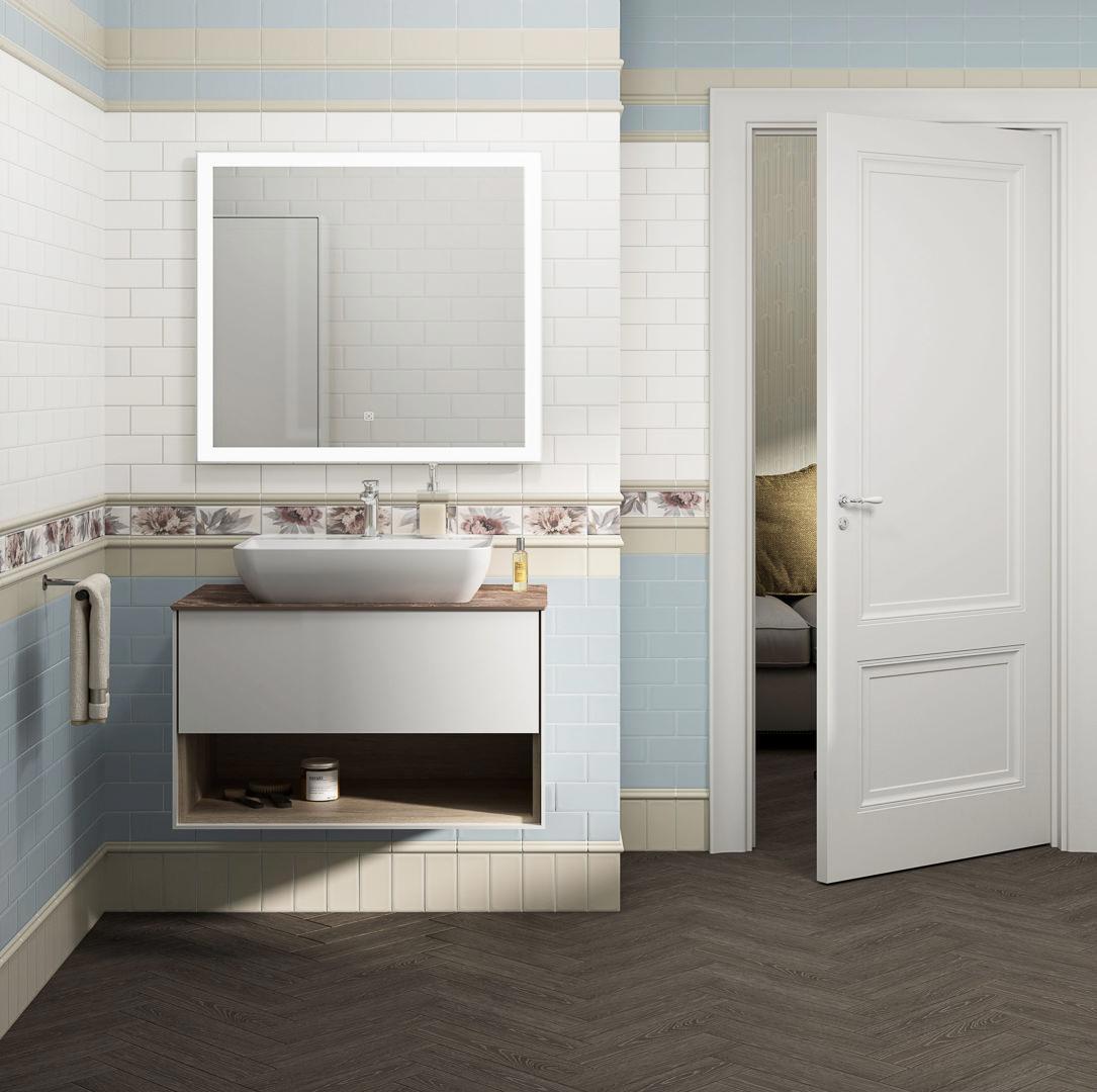 Изображение товара Керамическая плитка Kerama marazzi Тортона Голубой светлый 7.4x15см
