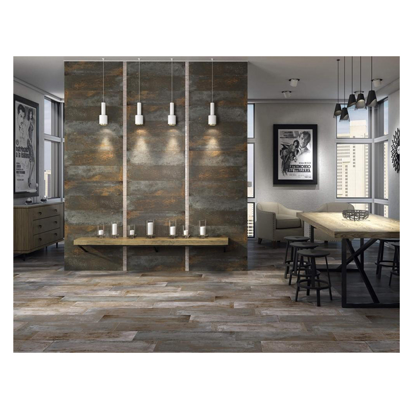 Изображение товара Керамический гранит Kerama Marazzi Беверелло серый обрезной 20x80см, цена за упаковку