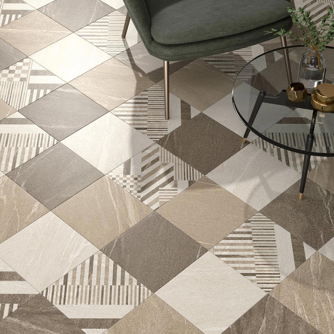 Изображение товара Керамический гранит Kerama Marazzi Бореале коричневый микс 30x30 см
