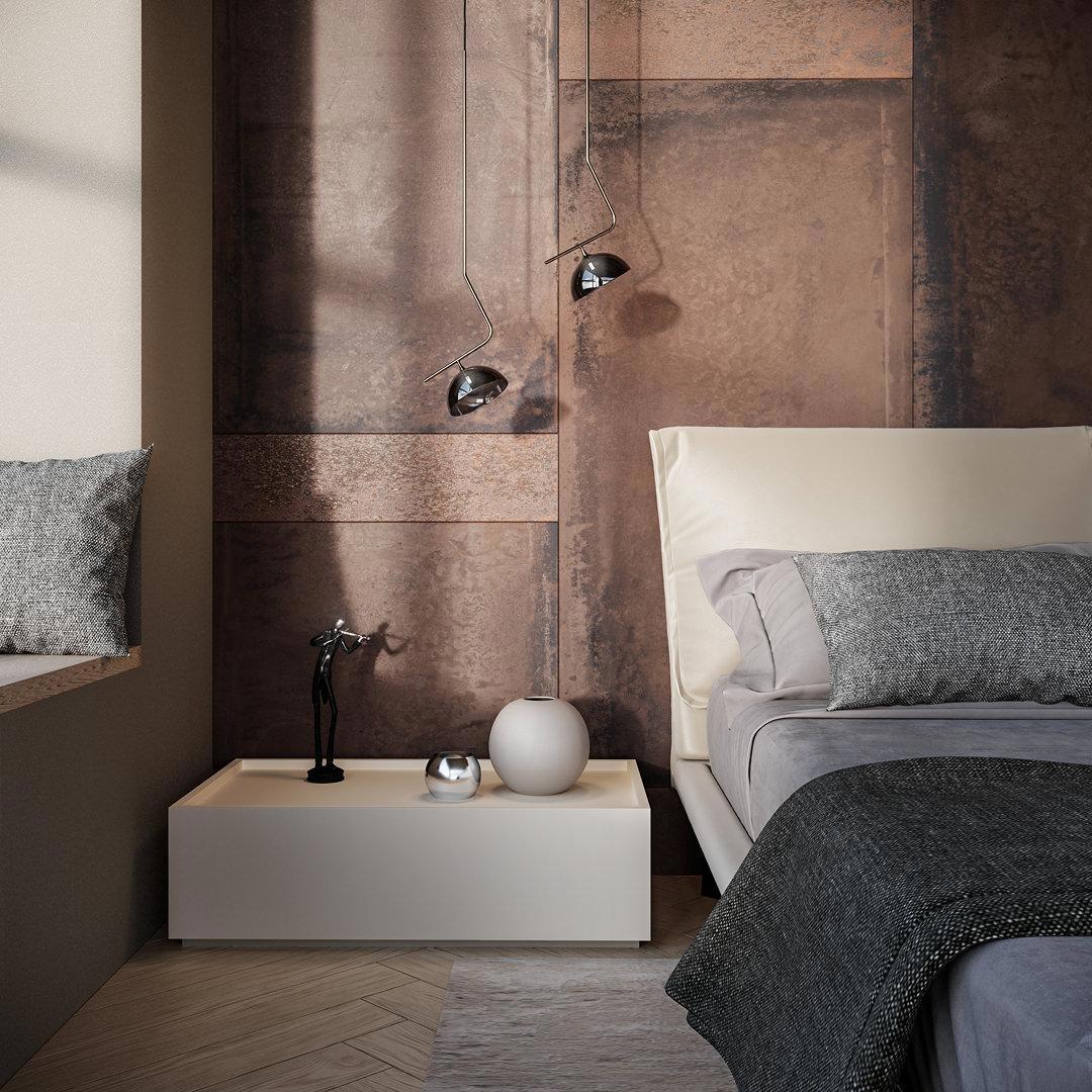 Изображение товара Керамический гранит Kerama Marazzi Про Феррум коричневый обрезной 80x160см, цена за упаковку