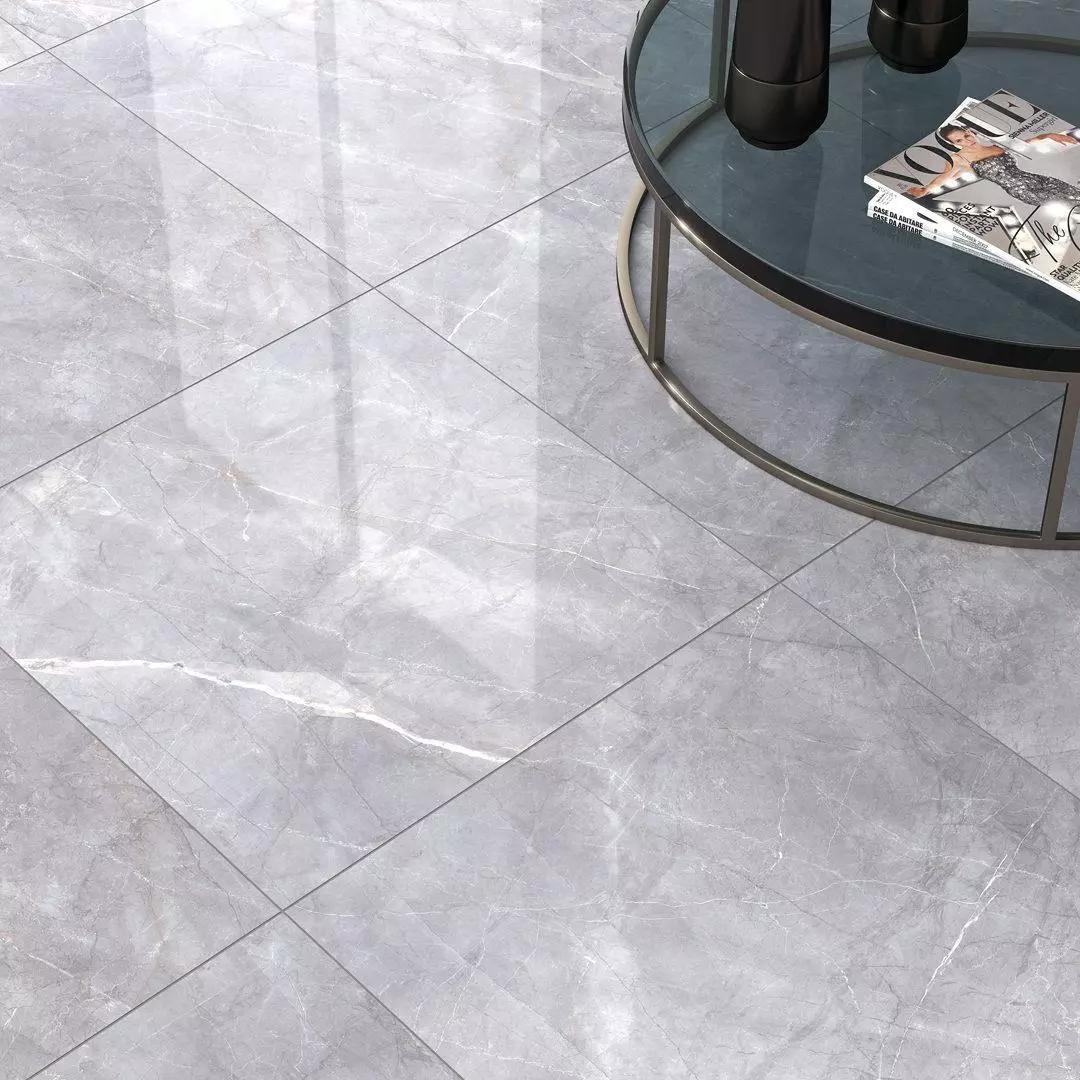 Изображение товара Керамогранит Kerama Marazzi Риальто 60x60см серый мрамор, внутренний и наружный