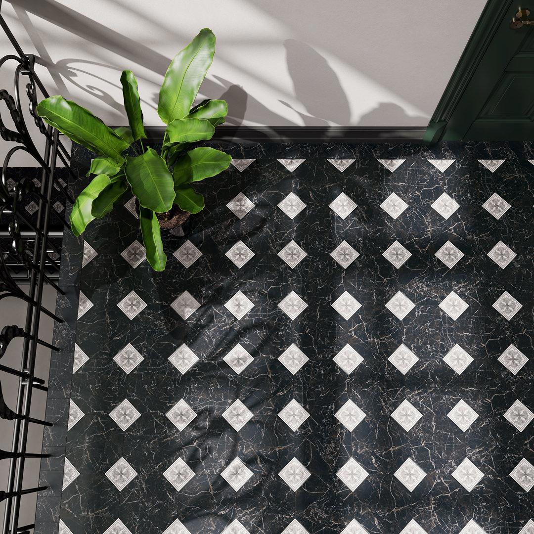 Изображение товара Керамогранит Kerama Marazzi Сансеверо SG240500N 24x24см цвет черный, цена за упаковку