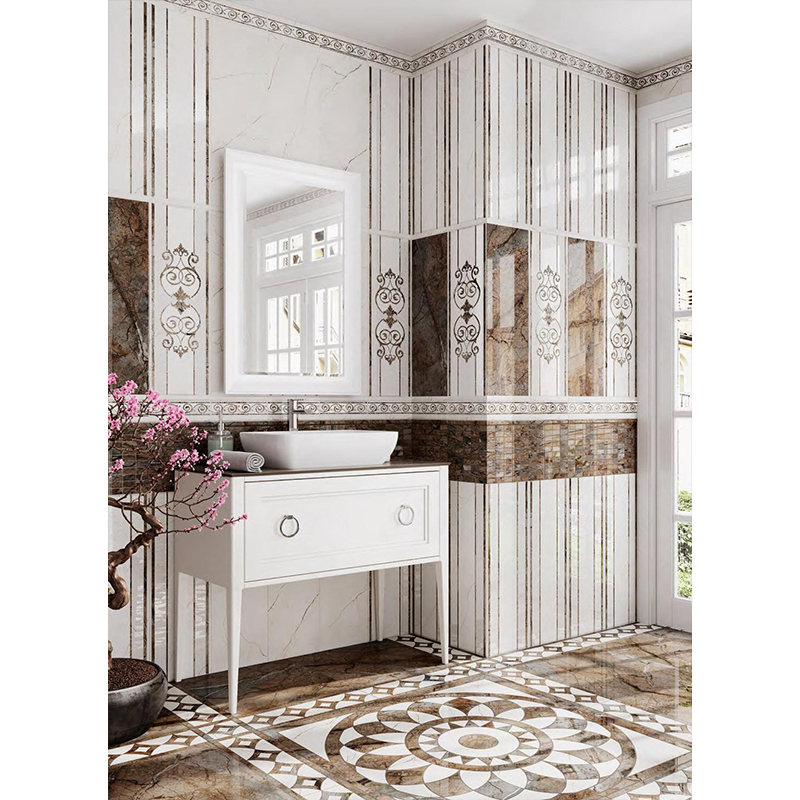 Изображение товара Угол Kerama Marazzi Театро ID113 16.5x16.5см цвет разноцветный, цена за упаковку