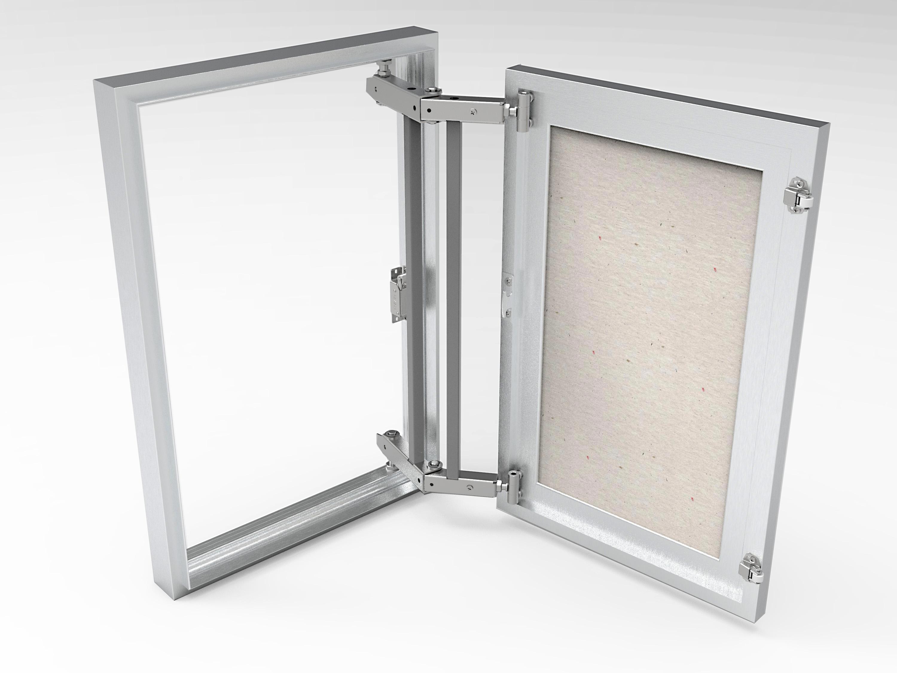 Изображение товара Люк ревизионный скрытый нажимной Revizor AKM 40x30 см