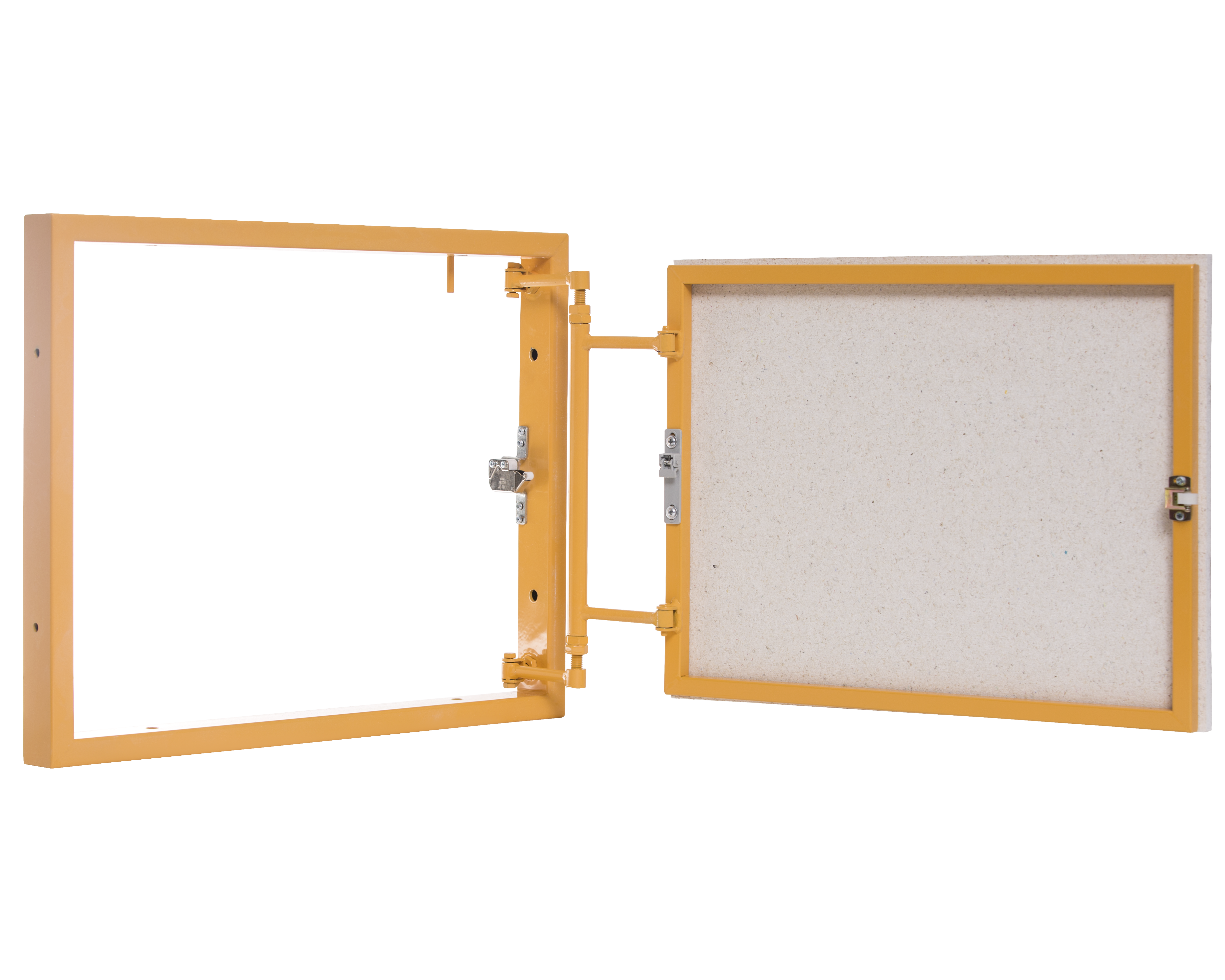 Изображение товара Люк ревизионный скрытый нажимной из стали 50x30 см для стен и перегородок