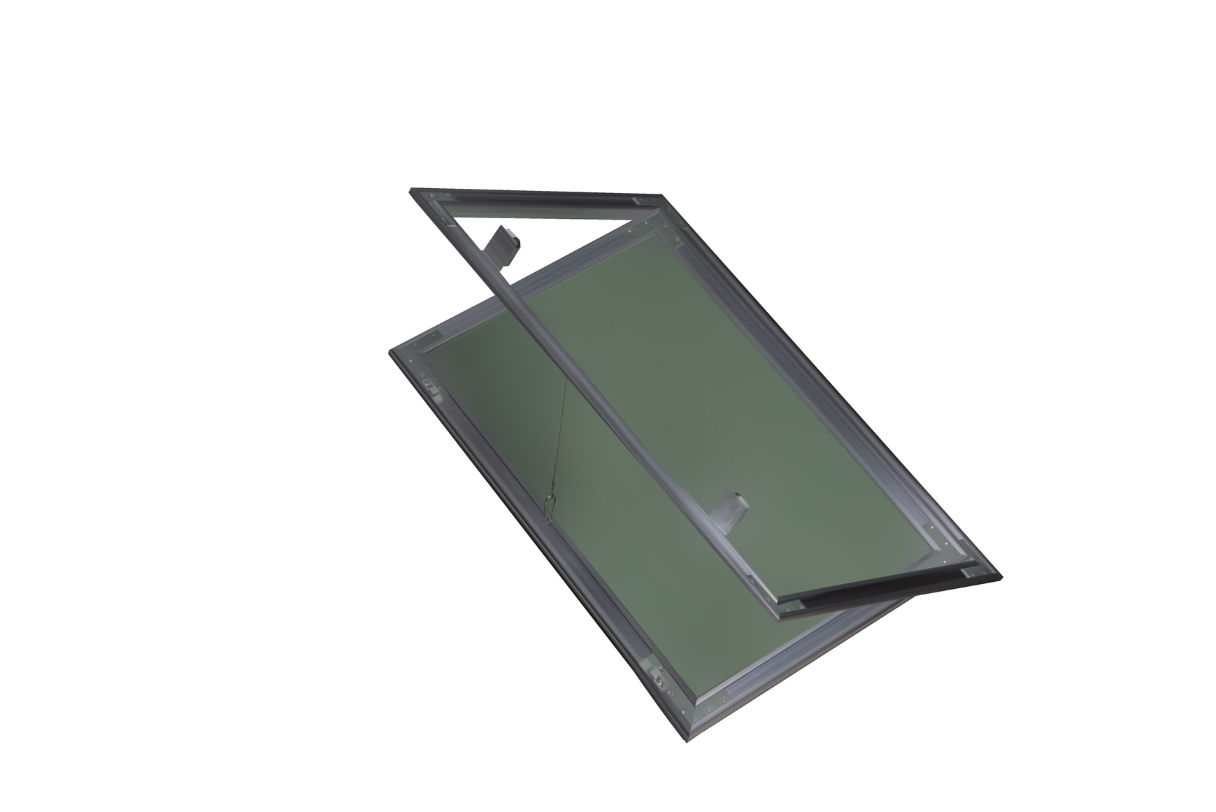 Изображение товара Люк ревизионный скрытый нажимной Revizor УМ 50x50 см