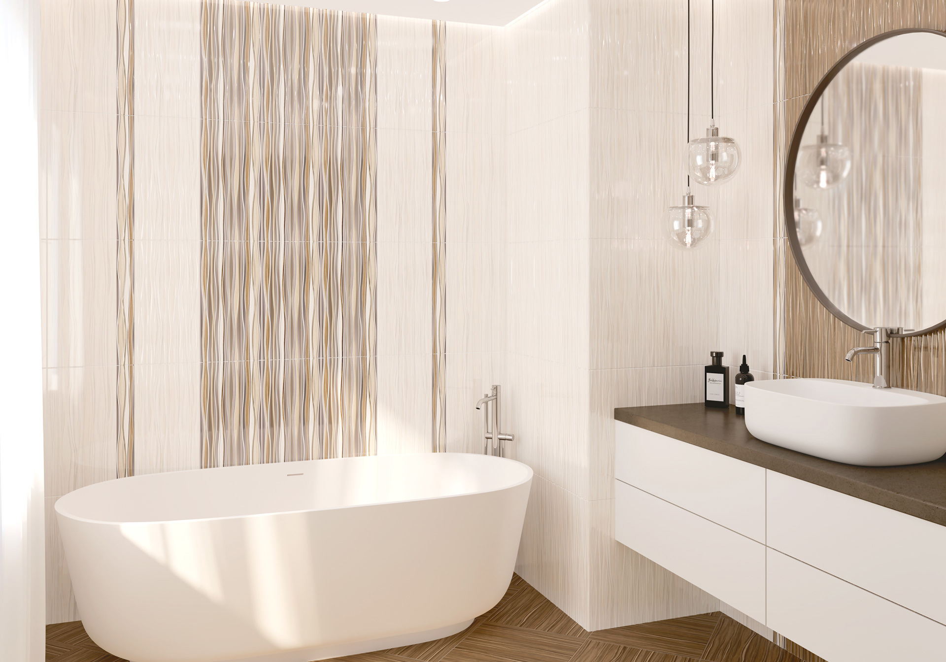 Изображение товара Плитка Alma Ceramica Plesso TWU09PLS404 50x24.9см цвет коричневый, цена за упаковку